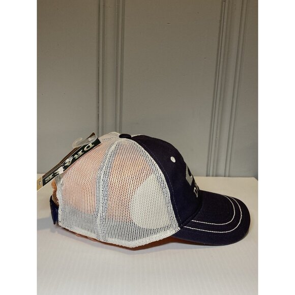 Drake Waterfowl Men's Trucker Hat Mesh Adjustable Navy Blue NWT - Picture 3 of 7